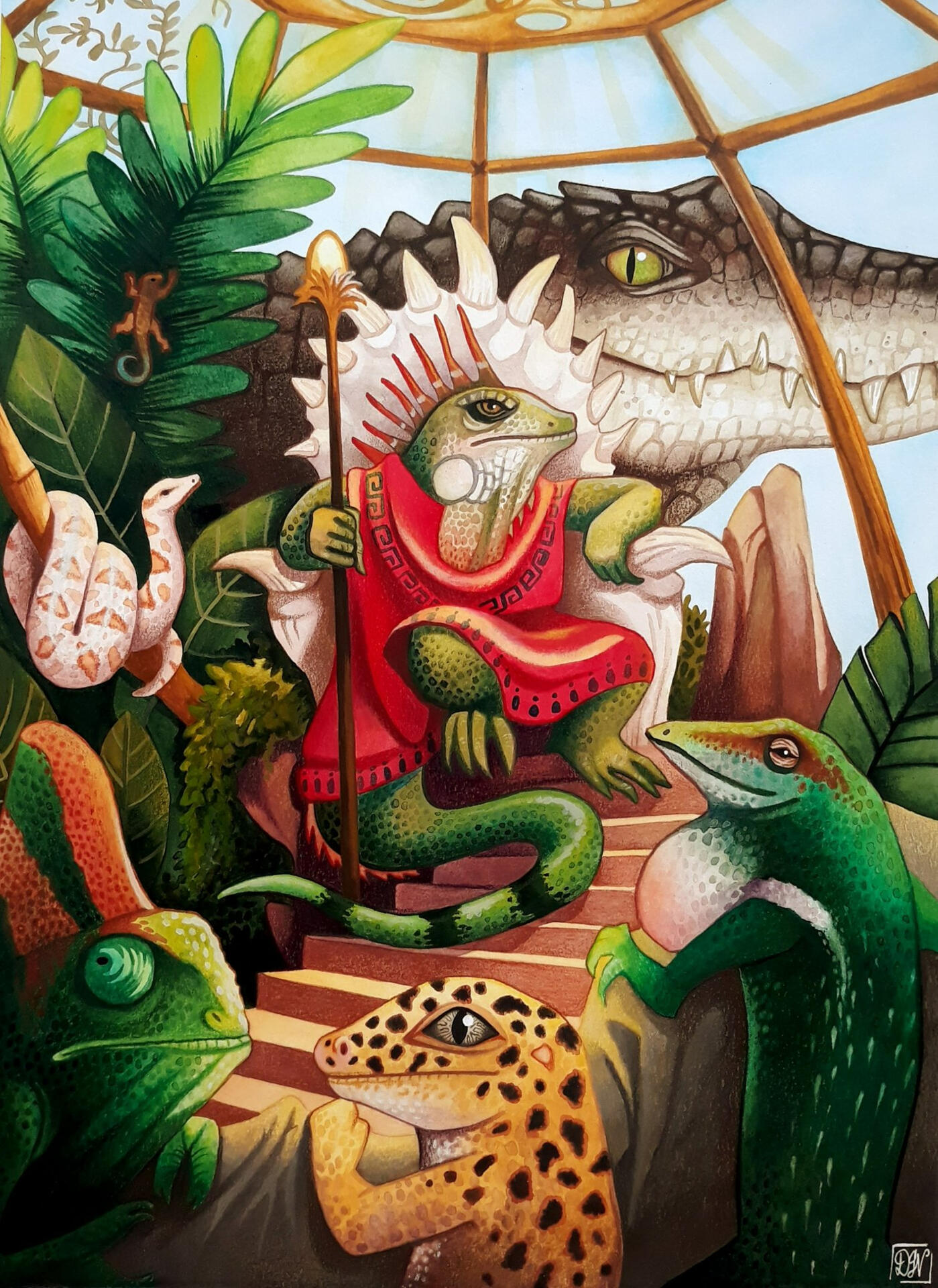 Court of the Iguana King